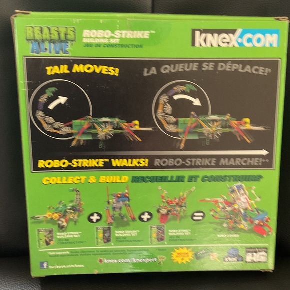 K’Nex Robo Strike Beasts Alive Building Set - Picture 7 of 7